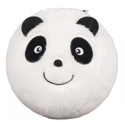 Polyesterspookige pandabeer opblaasbare speelbal met een diameter van 9&quot; voor kinderen
