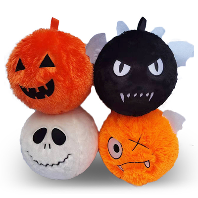 Bounce met PVC Inner Ball Halloween Jack-O-Lantern Gevulde Bouncy Balls
