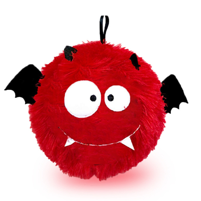 6' PVC Inner Ball Red Fuzzy Bat Ideaal voor Halloween Decoraties Opblaasbare ballonnen