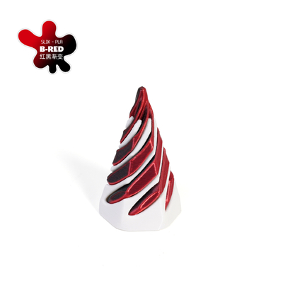 PLA 3D gedrukt draaikolk draad illusie door Piramide Fidget Toy voor kinderen en volwassenen