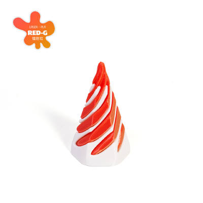 PLA 3D gedrukt draaikolk draad illusie door Piramide Fidget Toy voor kinderen en volwassenen