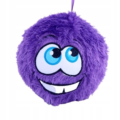 Polyester Buitenhuid Materiaal Crazy Face Stof Bedekt Fuzzy Ball 16 &quot;voor assortiment