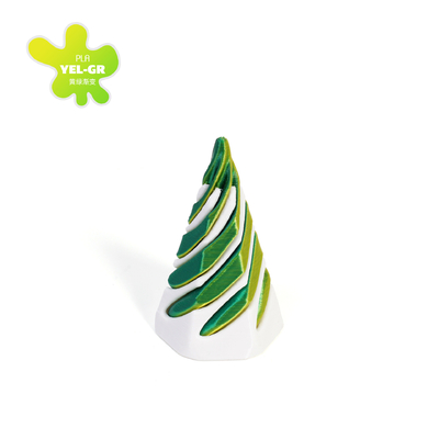 PLA 3D gedrukt draaikolk draad illusie door Piramide Fidget Toy voor kinderen en volwassenen