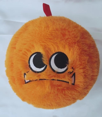 Assortiment schattig bontbalmonster met binnenste balmateriaal PVC schattig tekenfilmgezicht