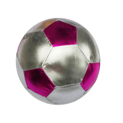 Unisex 60 cm glanzend polyesterstof milieuvriendelijk PVC voetbal voor kinderen