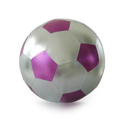 Unisex 60 cm glanzend polyesterstof milieuvriendelijk PVC voetbal voor kinderen