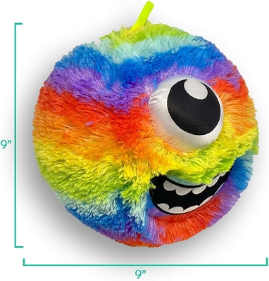 Geaccepteerd OEM ODM 9&quot; Furry Friendz Toy Ball met PVC Inner Ball Material