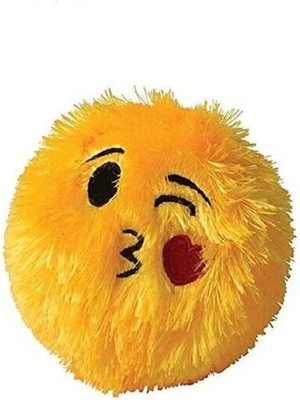 6&quot; opblaasbare gezichtsballen met een diameter van 20' Fluffy Emoj Balls voor kinderen