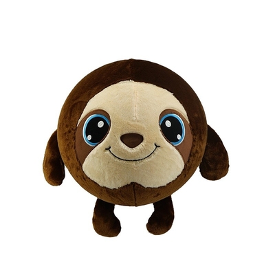 Opblaasbaar pluisbal speelgoed Winterdieren Bounceballs met PVC binnenste bal materiaal