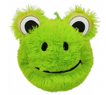 Opblaasbaar pluisbal speelgoed Winterdieren Bounceballs met PVC binnenste bal materiaal