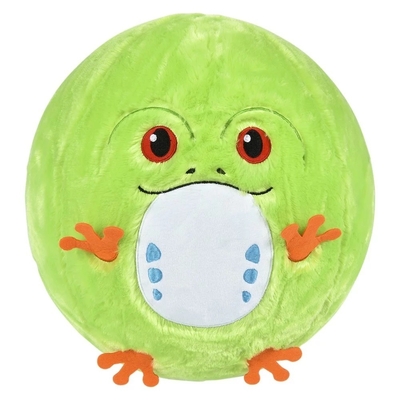 Opblaasbaar pluisbal speelgoed Winterdieren Bounceballs met PVC binnenste bal materiaal