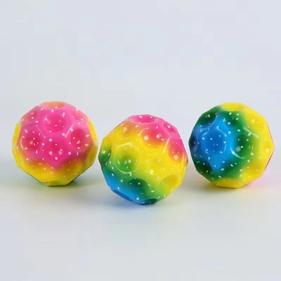 Indoor Outdoor Play Space Galaxy Bouncy Ball Stress Ball voor hand-oog coördinatie
