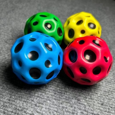 Hoog springende bal Maanbal Sport stressverlichting Koraalbal Squeeze Speelgoed voor kinderen