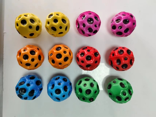 Hoog springende bal Maanbal Sport stressverlichting Koraalbal Squeeze Speelgoed voor kinderen