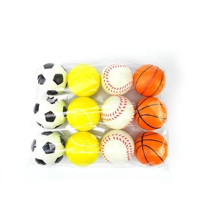 Ervaar de voordelen van 7 cm PU Foam Anti Stress Sport Ball voor sport en ontspanning