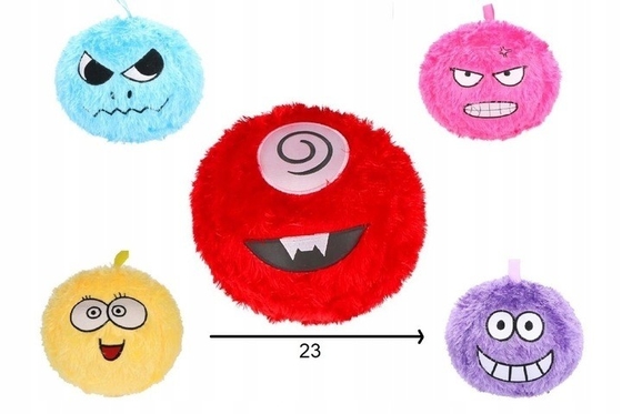 HAIRY BALL INFLATABLE PLUSH MONSTERS 20 cm LOL Een must-have voor kinderen van 8 tot 13 jaar