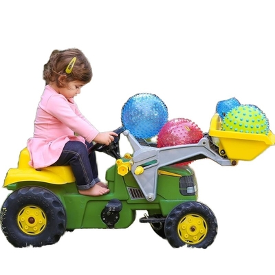 Unisex grote waarde Spike Plastic Ball Customized LOGO opblaasbare sensorische bal voor baby's