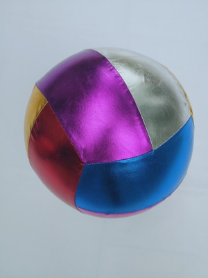Polyester huid strandbal kleurrijk en mooi opblaasbaar speelgoed met PVC inwendige stof