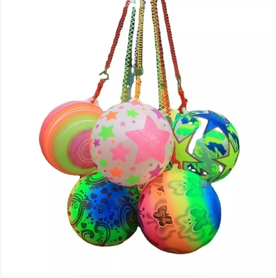 Unisex 9 &quot; Fruit Smelly Ball met Keyring aangepaste dikte