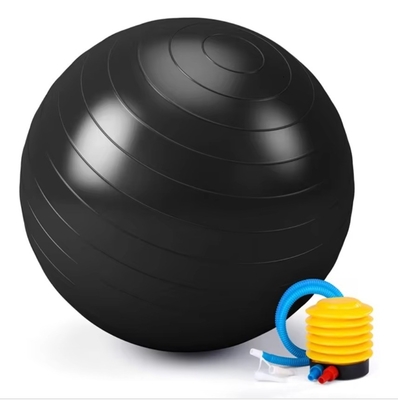 Availalbe OEM 55cm PVC Anti-Burst Gym Exercise Yoga Ball met luchtpomp en kleurrijk