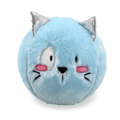 Plüssige harige vrienden Beanie ballen Leuke kerst speelgoed met PVC binnenste bal materiaal