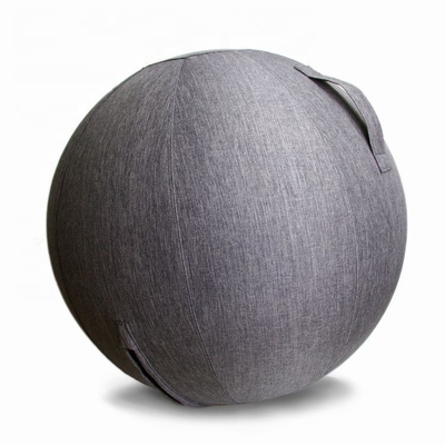Stock Wasbare Pilates Zitbal Stofdicht Beschermer Slipcover Oefening Gym Fitness Yoga Ball Cover