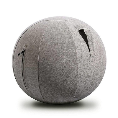 Linnenmateriaal Yoga-baldekking voor kantoor Gym Balance Exercise Opblaasbare PVC-bal