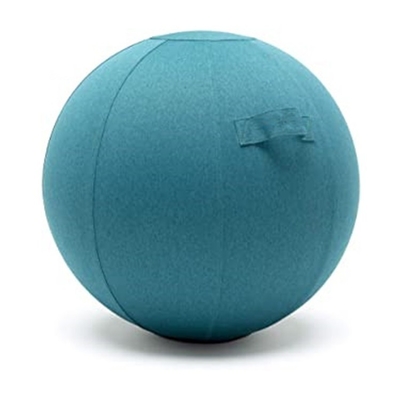 Linnenmateriaal Yoga-baldekking voor kantoor Gym Balance Exercise Opblaasbare PVC-bal
