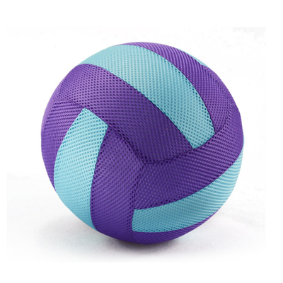Unisex 50 cm Neon Mesh opblaasbaar Volleyball Stof Speelgoed Ball voor recreatief spel