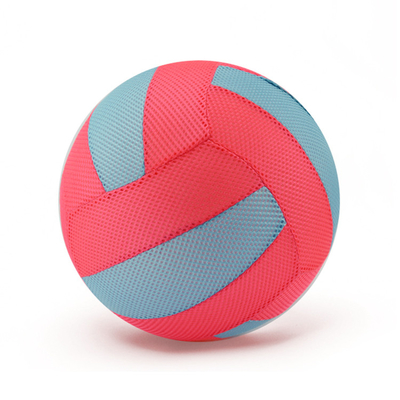 Unisex 50 cm Neon Mesh opblaasbaar Volleyball Stof Speelgoed Ball voor recreatief spel