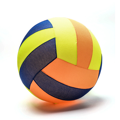 Unisex 50 cm Neon Mesh opblaasbaar Volleyball Stof Speelgoed Ball voor recreatief spel
