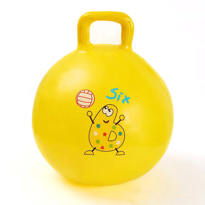 Kinderen springbal met rubberen handvat 18'-24' Diameter en aangepast ontwerp