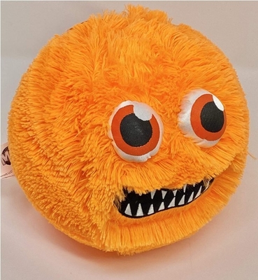 Groen 30 cm opblaasbare pluizige monsterbal zachte speelbal voor het gooien vangen en trappen