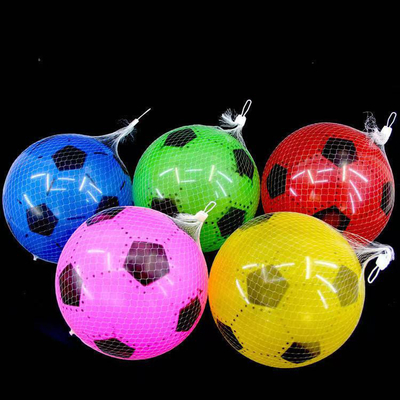 Geprinte 8 inch opblaasbare voetbal voor kinderen sport strandbal zwembad speelgoed pvc