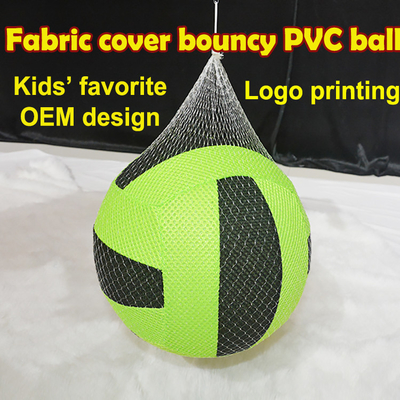 BM-F-r&amp;b Stoffenbedekking Opblaasbaar speelgoed Trend voor voetbal Strandbal Polyester + PVC