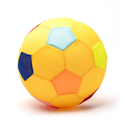 25cm Kinderen Glinsterende Pvc opblaasbare pluisstof bedekte stof speelgoedbal Ideaal voor peuters