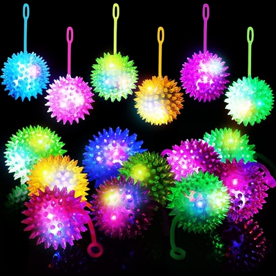 Meerdere kleuren FLASHING Volleyball-SPIKY YOYO BALL en betaalbaar