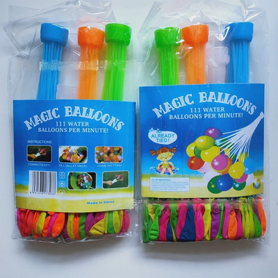 Partij 3 inch 3 bundel 111 stukken snel vulende waterballonnen voor kinderen zomer speelgoed spelletjes