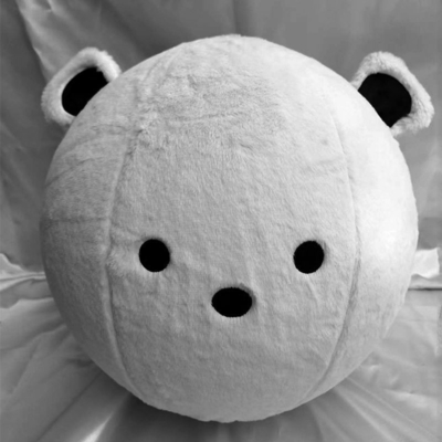 Stressverlichting Fluffy Hopper Ball met Plush Cover Polyester Buitenste Huid Materiaal