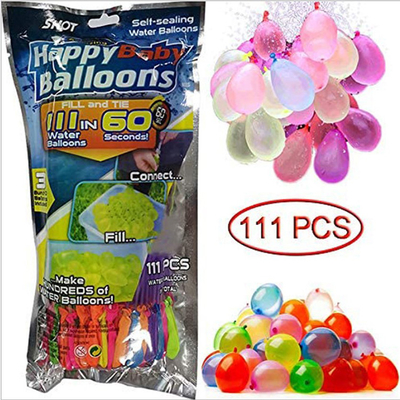 Tropische feestballonnen Zelfverzegelende waterballonnen 3 pakketten voor leeftijdscategorie 5-7 jaar