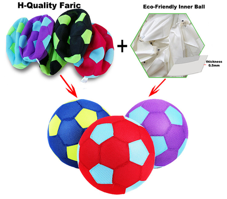 Unisex PVC opblaasbare oefeningen Voetbal Voetbal Bouncy Balls voor outdoor-avontuur