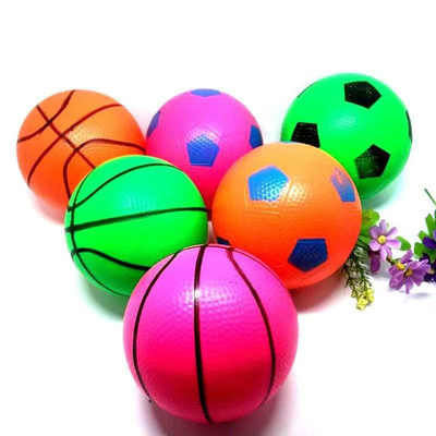 Opblaasbare PVC Basketbal Strandbal voor Kind Sport Speelgoed Unisex Dikte Op maat