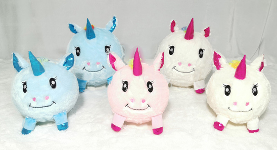 OEM ODM Geaccepteerde opblaasbare Buddy Ball Zeepaard Diameter 12' Plush Unicorn Balls