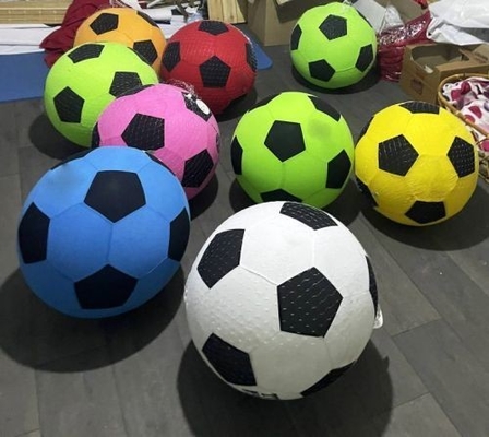 Buitenspel 40cm opblaasbaar gaas springend voetbal kinderen bal buitenspelgoed voor kinderen