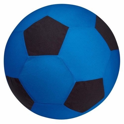 Kleed speelgoed bal opblaasbaar pvc voetbal met mesh stoffen voor kinderen Speel aangepast logo