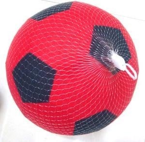 Opblaasbaar ontwerp 40cm Sport voetbal speelgoed voor kinderen Stof strandballen OEM ODM aanvaard