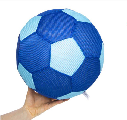 BM-1 Mesh bedekt 6 &quot;opblaasbare voetbal/strandbal voor kinderen