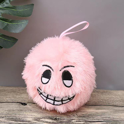 Fuzzy Plush Ball 9 Inch Crazy Gezicht Gevulde Pelzige kleine monsters Fluffy Toy