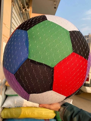 Outdoor Play Polyester Stof Coating Toy Volleyball met Customized Branding