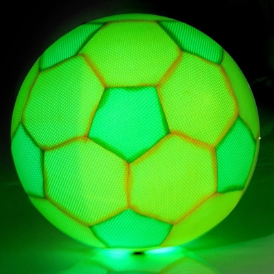 BM-B-006 0 tot 24 maanden Leeftijdsbereik Soft Novelty Mesh LED Soccer Ball